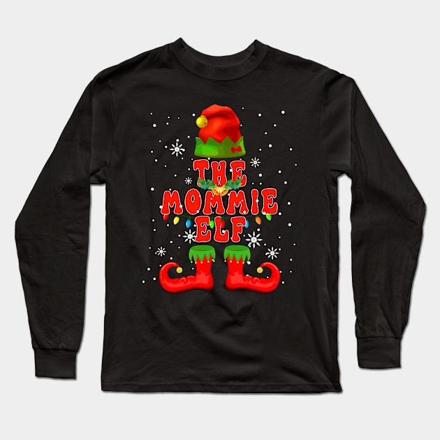 Cute The Mommie Elf Xmas Long Sleeve T-Shirt by Kesehatan Ibu Dan Anak